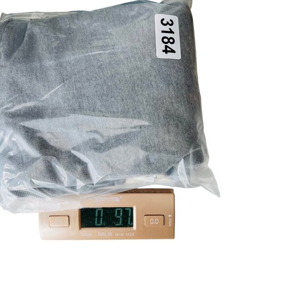 Gilly Hicks Womens Grey Crop Sweatshirt Long Sleeve Cotton Blend Heart Logo Size - Picture 8 of 8